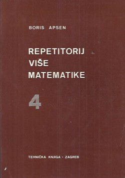 Repetitorij više matematike 4. (3.izd.)