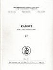 Radovi Zavoda za povijesne znanosti HAZU u Zadru 37/1995 (Posvećen pok. dr. Vjekoslavu Maštroviću)