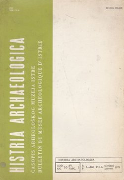 Histria archaeologica 10/1/1979