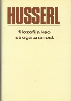 Filozofija kao stroga znanost