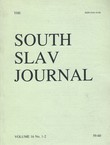 The South Slav Journal 16/1-2 (59-60)/1995