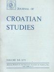 Journal of Croatian Studies XX/1979