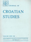 Journal of Croatian Studies XXII/1981