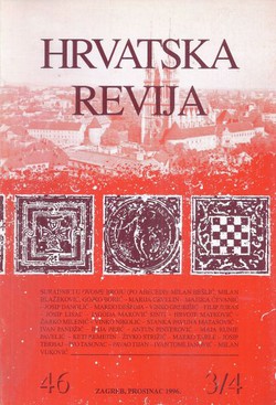 Hrvatska revija 46/3-4/1996