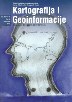 Kartografija i geoinformacije Vol.12/Br.19/2013