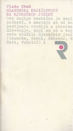 Slavonska književnost na njemačkom jeziku