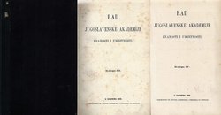 Rad JAZU. Knjiga III-IV/1868