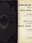 Miestopisni riečnik kraljevinah Dalmacije, Hervatske i Slavonije / Orts-Lexikon der Königreiche Dalmatien, Kroatien und Slavonien