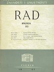 Rad JAZU. Knjiga 315. Odjel za filologiju X/1957
