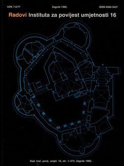 Radovi Instituta za povijest umjetnosti 16/1992