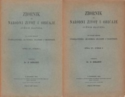 Zbornik za narodni život i običaje južnih Slavena XV/1-2/1910