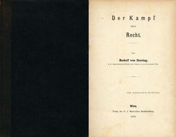 Der Kampf um's Recht