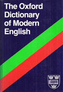 The Oxford Dictionary of Modern English (2nd Ed.)