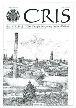Cris. Časopis Povijesnog društva Križevci VII/1/2006