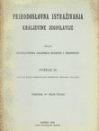 Prirodoslovna istraživanja Kraljevine Jugoslavije 21/1938 (Tablice redoslijeda umiranja)