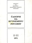 Časopis za suvremenu povijest II-III/1971