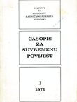 Časopis za suvremenu povijest I/1972
