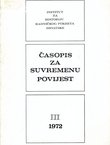 Časopis za suvremenu povijest III/1972
