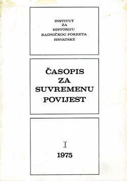 Časopis za suvremenu povijest I/1975