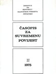 Časopis za suvremenu povijest II/1975