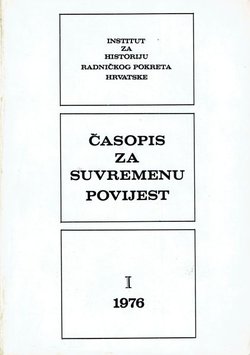 Časopis za suvremenu povijest I/1976