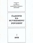 Časopis za suvremenu povijest I/1978