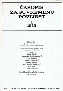 Časopis za suvremenu povijest I/1982