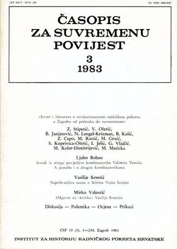 Časopis za suvremenu povijest 3/1983