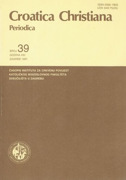 Croatica Christiana Periodica 39/1997