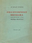 Odgovornost brodara s osvrtom i na Haška pravila