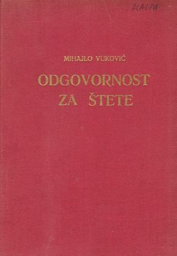 Odgovornost za štetu u građanskom pravu