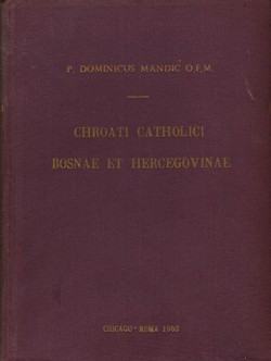 Chroati catholici Bosniae et Hercegovinae