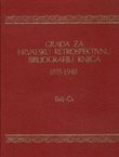 Građa za hrvatsku retrospektivnu bibliografiju knjiga 1835-1940. 2. (Belj-Ca)