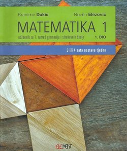 Matematika 1. 1.dio
