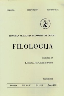 Filologija 36-37/2001