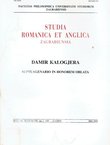 Studia romanica et anglica zagrabiensia XLII-XLVIII/2002-2003 (Damir Kalogjera septuagenario in honorem oblata)