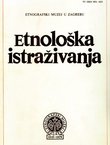 Etnološka istraživanja 1/1981