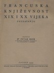 Francuska književnost XIX i XX vijeka (Predavanja)