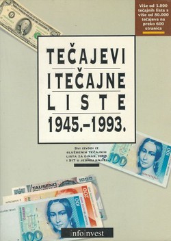 Tečajevi i tečajne liste 1945.-1993.