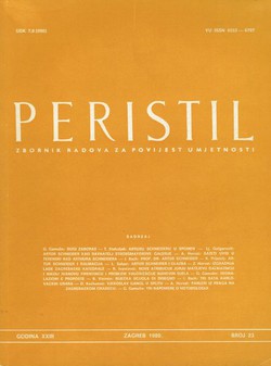Peristil. Zbornik radova za povijest umjetnosti 23/1980