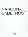 Narodna umjetnost 25/1988 (Istraživanje poklada)