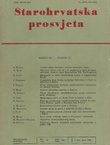 Starohrvatska prosvjeta, III. serija 15/1986