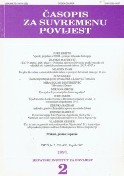 Časopis za suvremenu povijest 2/1997