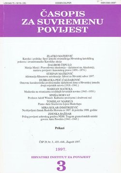 Časopis za suvremenu povijest 3/1997