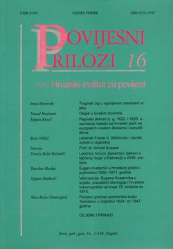 Povijesni prilozi 16/1997