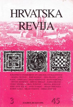 Hrvatska revija 45/3/1995