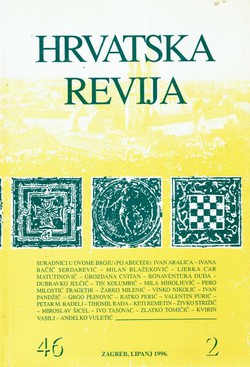 Hrvatska revija 46/2/1996