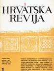Hrvatska revija XVIII/1/1968