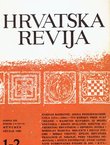 Hrvatska revija XIX/1-2/1969