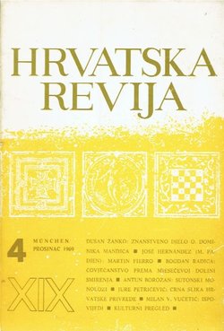 Hrvatska revija XIX/4/1969